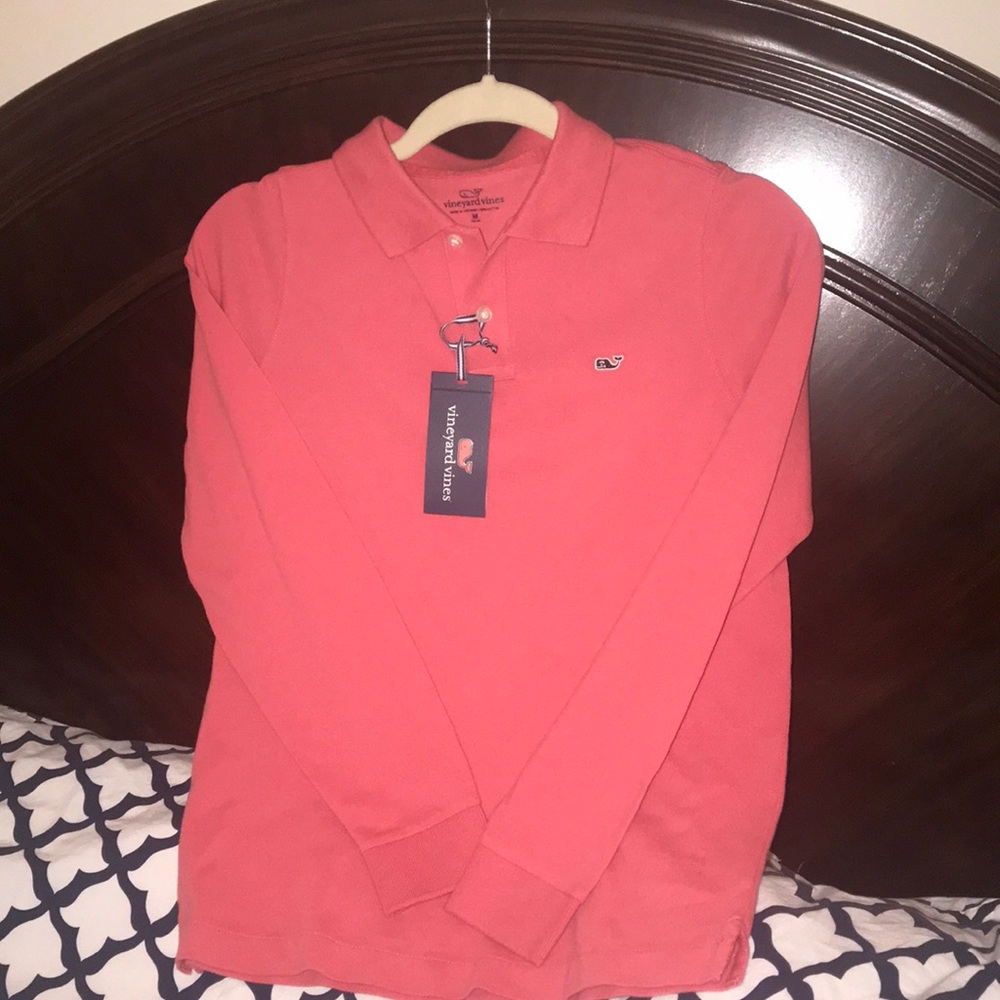Boys Vineyard Vines long sleeve polo